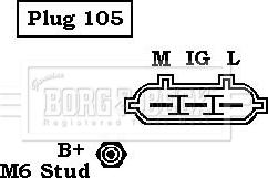 Borg & Beck BBA2943 - Alternateur cwaw.fr