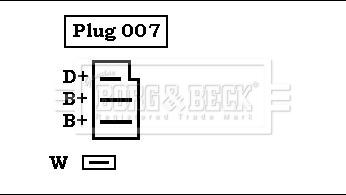 Borg & Beck BBA2222 - Alternateur cwaw.fr