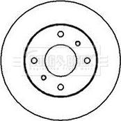 BENDIX Braking BDI532 - Disque de frein cwaw.fr