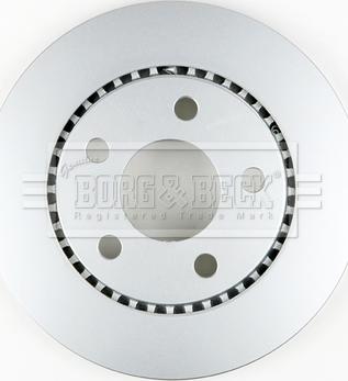 Borg & Beck BBD4972 - Disque de frein cwaw.fr