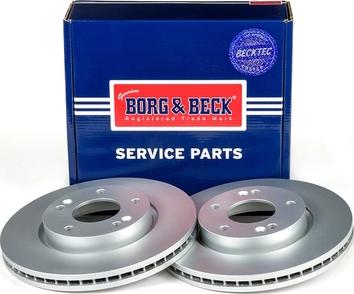 Borg & Beck BBD4495 - Disque de frein cwaw.fr