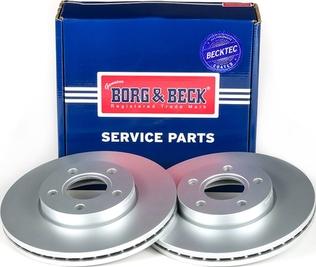 Borg & Beck BBD4451 - Disque de frein cwaw.fr