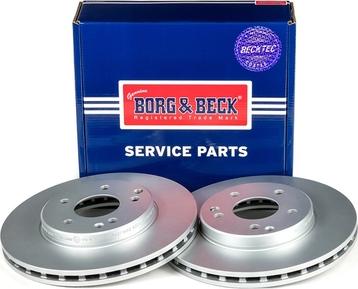 Borg & Beck BBD4470 - Disque de frein cwaw.fr