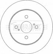 Borg & Beck BBD4561 - Disque de frein cwaw.fr