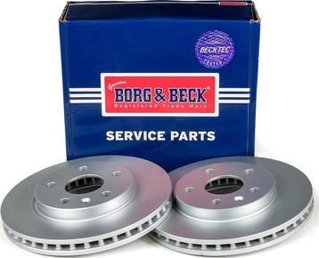 Borg & Beck BBD4641 - Disque de frein cwaw.fr