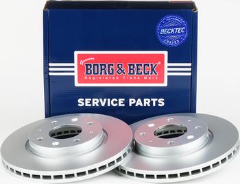 Borg & Beck BBD4656 - Disque de frein cwaw.fr