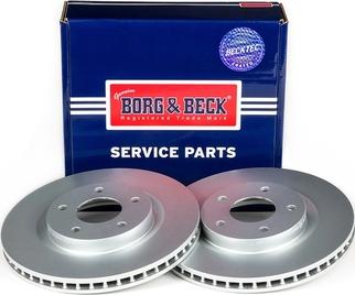 Borg & Beck BBD4657 - Disque de frein cwaw.fr