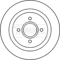 Delphi BG4005 - Disque de frein cwaw.fr