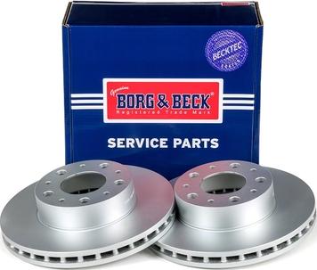 Borg & Beck BBD4608 - Disque de frein cwaw.fr