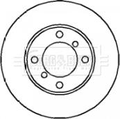 Borg & Beck BBD4095 - Disque de frein cwaw.fr