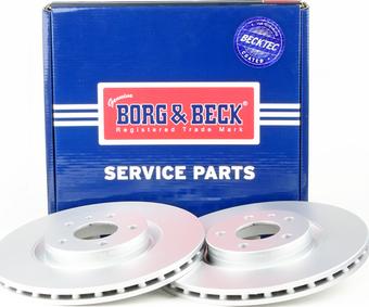 Borg & Beck BBD4092 - Disque de frein cwaw.fr