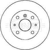 Borg & Beck BBD4050 - Disque de frein cwaw.fr