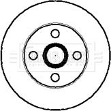 Borg & Beck BBD4013 - Disque de frein cwaw.fr