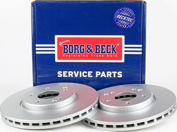 Borg & Beck BBD4141 - Disque de frein cwaw.fr