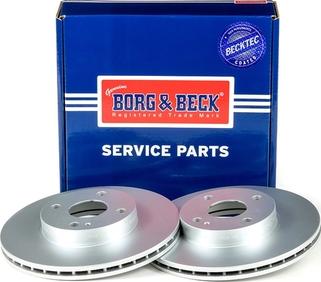 Borg & Beck BBD4153 - Disque de frein cwaw.fr