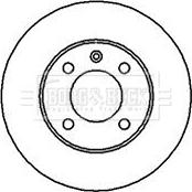 Borg & Beck BBD4174 - Disque de frein cwaw.fr