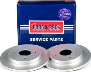 Borg & Beck BBD4869 - Disque de frein cwaw.fr