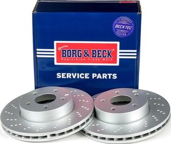 Borg & Beck BBD4800 - Disque de frein cwaw.fr