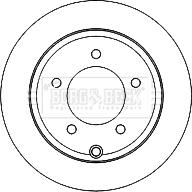 Borg & Beck BBD4819 - Disque de frein cwaw.fr