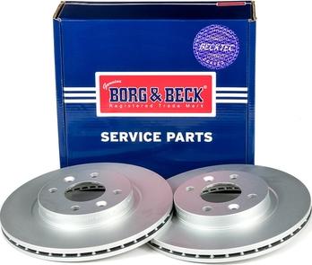 Borg & Beck BBD4317 - Disque de frein cwaw.fr