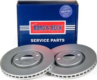 Borg & Beck BBD4246 - Disque de frein cwaw.fr