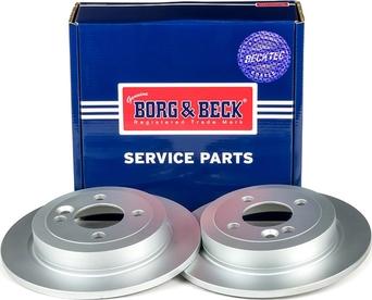 Borg & Beck BBD4257 - Disque de frein cwaw.fr