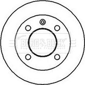 Eurobrake 5815202510 - Disque de frein cwaw.fr