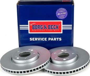 Borg & Beck BBD4702 - Disque de frein cwaw.fr