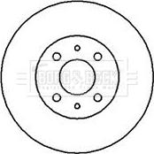 Borg & Beck BBD5018 - Disque de frein cwaw.fr