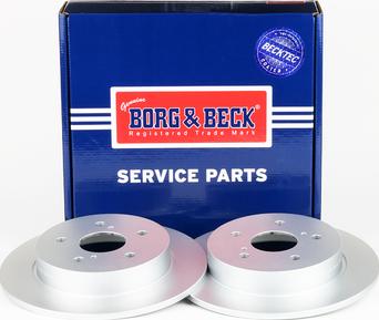 Borg & Beck BBD5168 - Disque de frein cwaw.fr