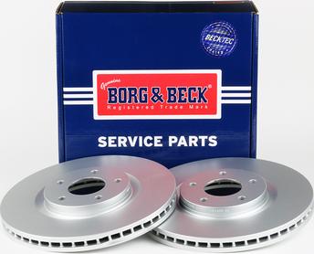 Borg & Beck BBD5162 - Disque de frein cwaw.fr