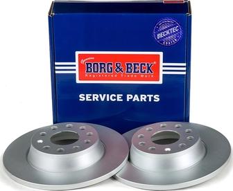 Borg & Beck BBD5167 - Disque de frein cwaw.fr