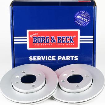 Borg & Beck BBD5109 - Disque de frein cwaw.fr