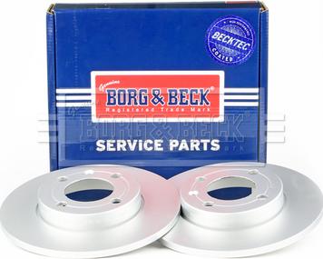 Borg & Beck BBD5110 - Disque de frein cwaw.fr