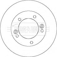 Japanparts JD-PK05 - Disque de frein cwaw.fr