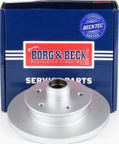 Borg & Beck BBD5857S - Disque de frein cwaw.fr