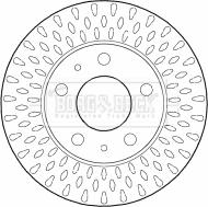 Borg & Beck BBD5805S - Disque de frein cwaw.fr