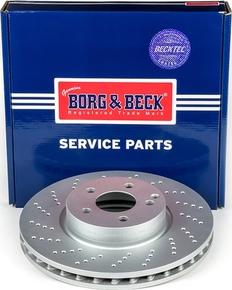 Borg & Beck BBD5811S - Disque de frein cwaw.fr