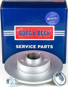 Borg & Beck BBD5813S - Disque de frein cwaw.fr