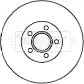 Borg & Beck BBD5880S - Disque de frein cwaw.fr