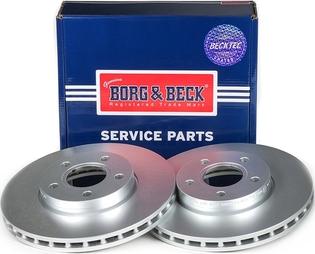 Borg & Beck BBD5244 - Disque de frein cwaw.fr