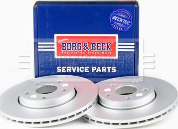 Borg & Beck BBD5211 - Disque de frein cwaw.fr