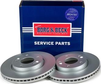 Borg & Beck BBD5270 - Disque de frein cwaw.fr