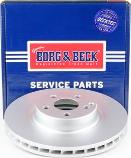 Borg & Beck BBD5765S - Disque de frein cwaw.fr