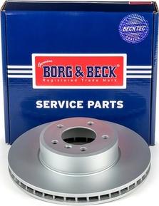 Borg & Beck BBD5766S - Disque de frein cwaw.fr