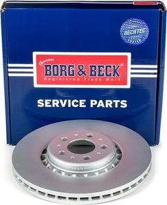 Borg & Beck BBD5761S - Disque de frein cwaw.fr