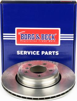 Borg & Beck BBD5768S - Disque de frein cwaw.fr