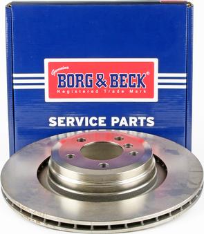 Borg & Beck BBD5767S - Disque de frein cwaw.fr