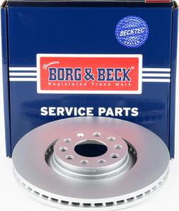 Borg & Beck BBD5734S - Disque de frein cwaw.fr