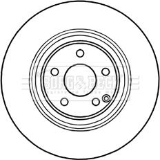 BENDIX 520984 - Disque de frein cwaw.fr